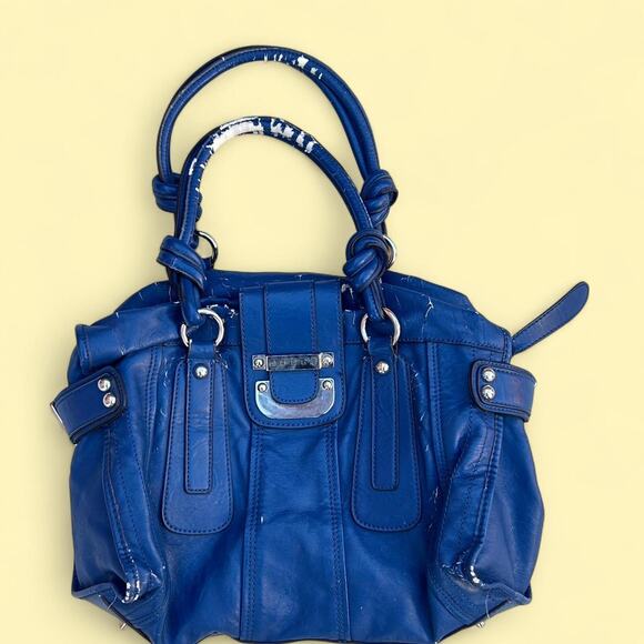 Vintage guess blue handbag - Picture 8 of 8
